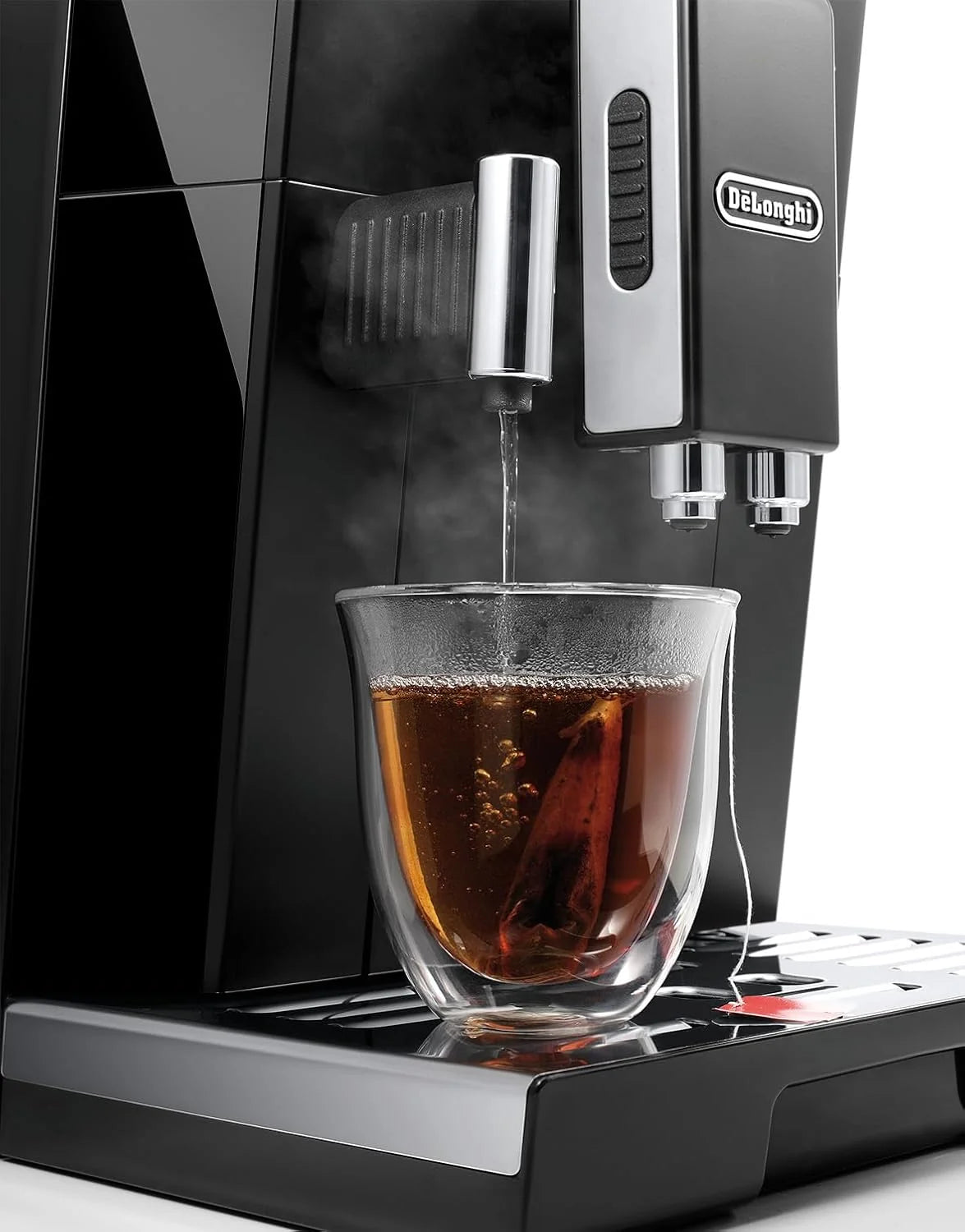 De'Longhi ECAM 44.666.B ELETTA Cappuccino, ECAM44.660.B, preto de alto brilho