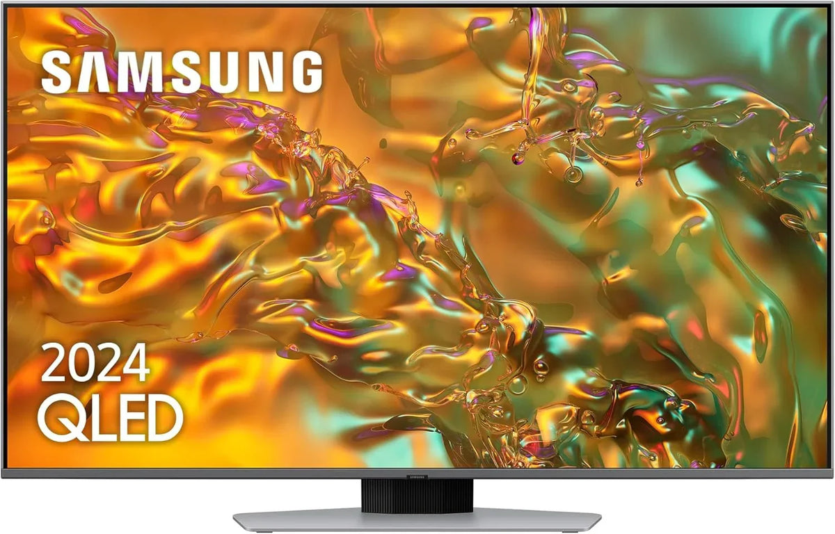 Smart TV QLED Samsung 55 polegadas QE1F 4K com Visão AI, 100% Volume de Cor com Pontos Quânticos e mais de 500 canais TV Plus