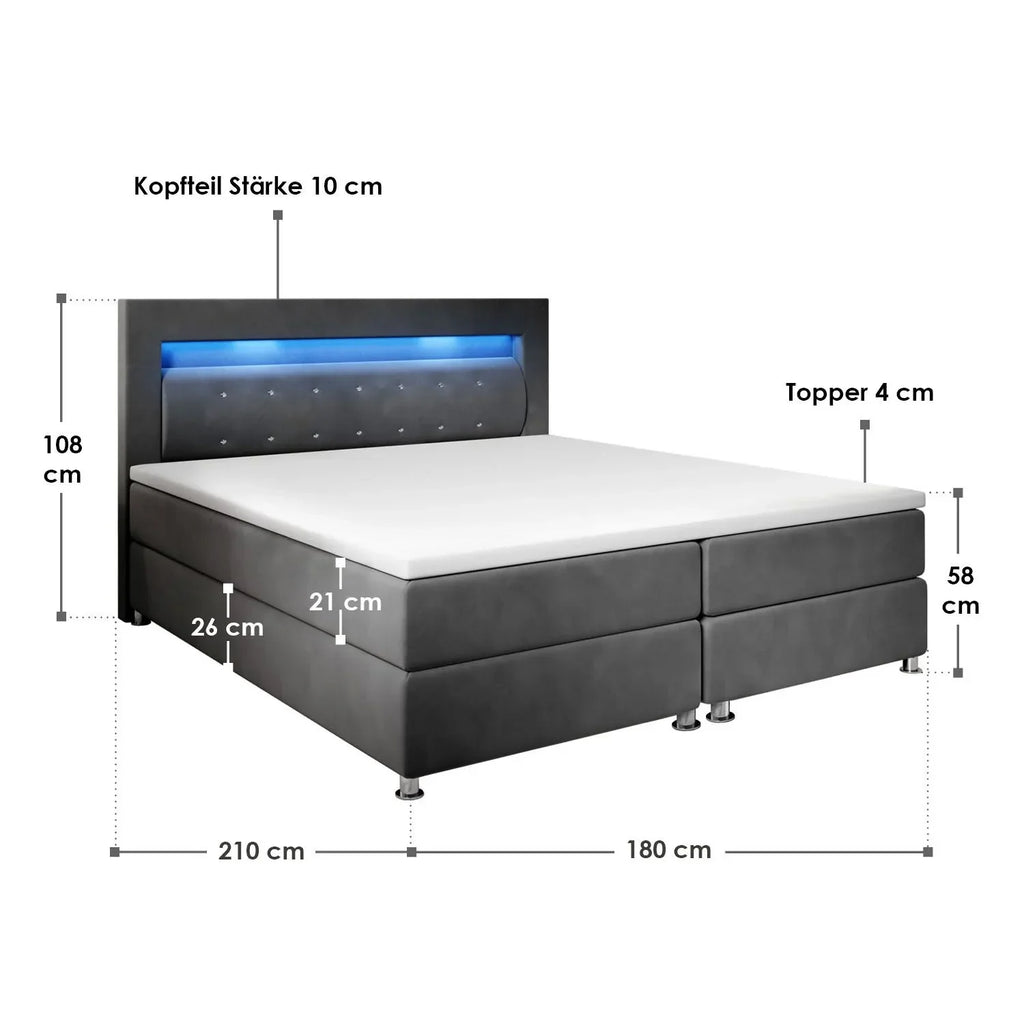 Cama Baú Vancouver 2025 – Tecido