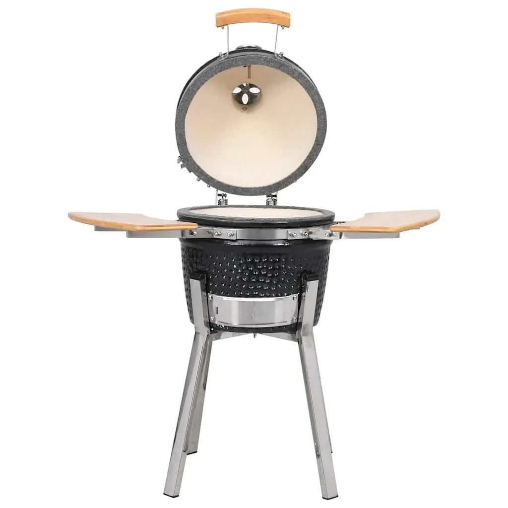 Kamado Churrasqueira E Defumador Cerâmica 81 Cm Vidaxl