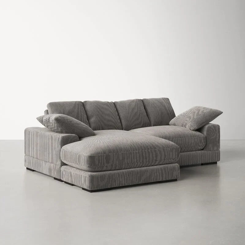 Sofá e Chaise Reversíveis de 106″ de Largura