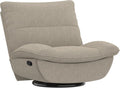 FLEXISPOT XC6 Poltrona Reclinável, Sofá Giratório com Função Balanço, Poltrona de TV com Encosto Ajustável, Poltrona para Quarto, Sala e Home Theater (Beige)