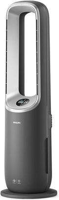Philips Air Performer 3 em 1 - ventilador, purificador e aquecedor, Filtro NanoProtect HEPA, Remove alérgenos, vírus, bactérias, odores e 99,97% de pólen do ar, Silencioso, Cor Cinza (AMF870/15)