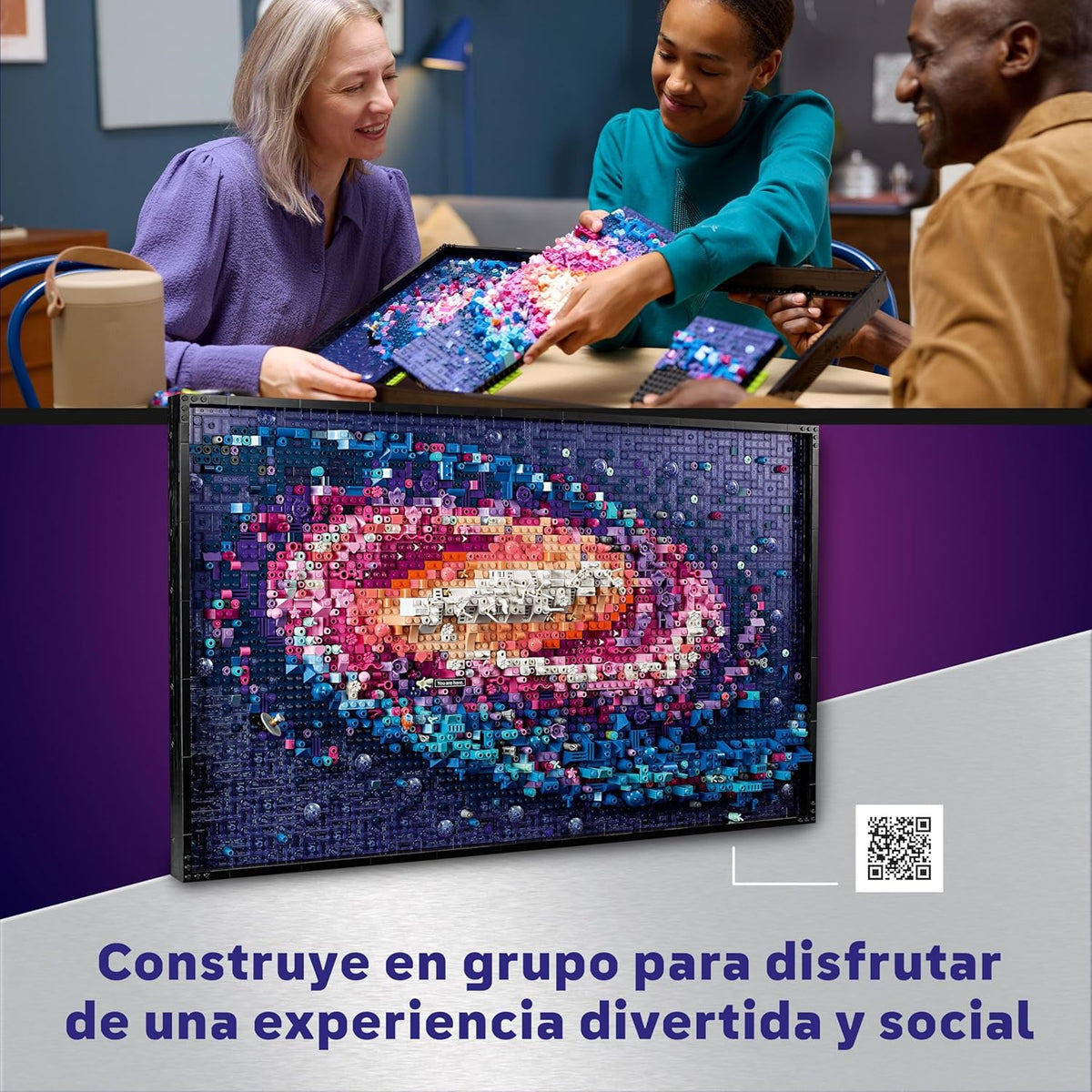 Art Galaxia Via Láctea Arte Mural e Decoração de Parede para Sala de Estar e Casa, Presente Criativo de Astronomia para Homens e Mulheres, Maquete para Adultos, Pôster 3D 31212
