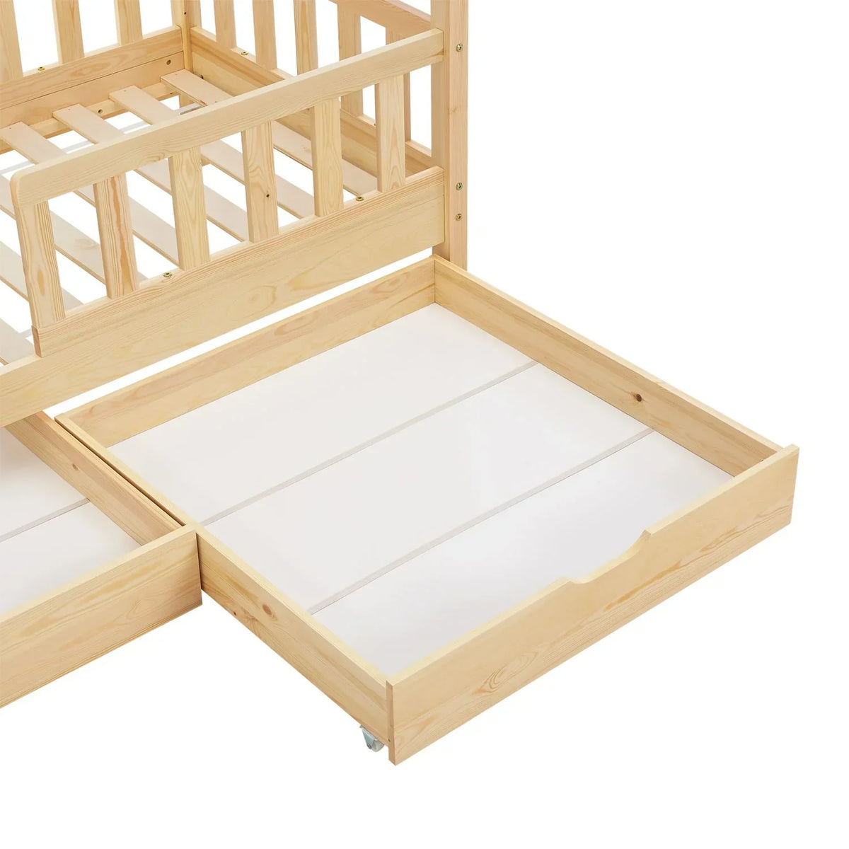 2026 Cama infantil Marli 90 x 200 cm com gavetas de armazenamento