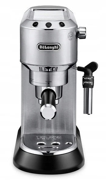 Máquina de Café Expresso DeLonghi EC685.M (N) com Moedor e Espumador de Leite, Slim