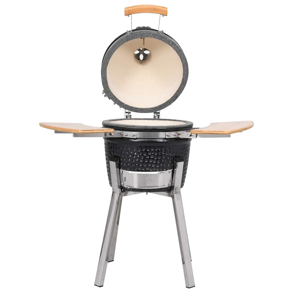 Churrasqueira e defumador Kamado de cerâmica 81 cm v7356