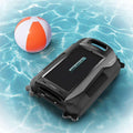 Cecotec Robô Limpador de Piscinas para Superfície e Linha de Flutuação Conga Pooldroid AquaSkater. Carregamento Solar, Autonomia de 16h, Cesto de 4,5L e Filtro de 187,5μm, Navegação com Sensores Ultrassónicos