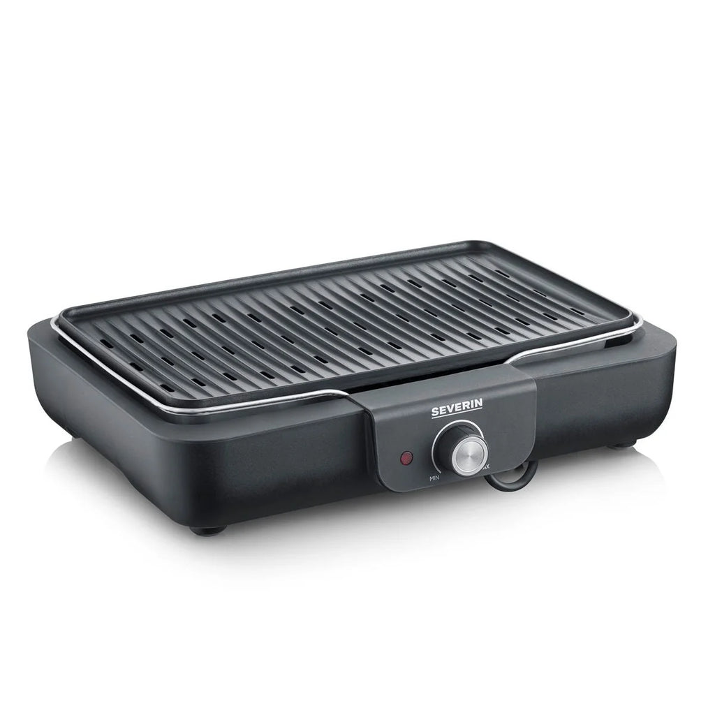 Churrasqueira de Mesa com Grelhador Severin Pg 8556 - 2300 W Preta