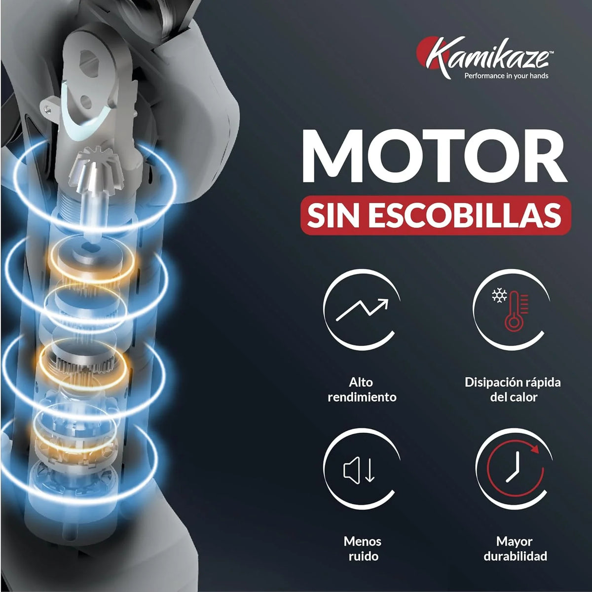 KAMIKAZE KV390 Tesoura de Poda Elétrica Profissional com Bateria de Lítio 21,6V, Ø35mm de Corte, 2 Baterias e Carregador Triplo, Ecrã Inteligente, Kit de Manutenção e Mala de Transporte