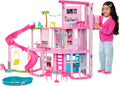 Barbie Dreamhouse 2023 Casa de bonecas de brinquedo de 3 andares com +75 móveis e acessórios, +3 anos (Mattel HMX10)