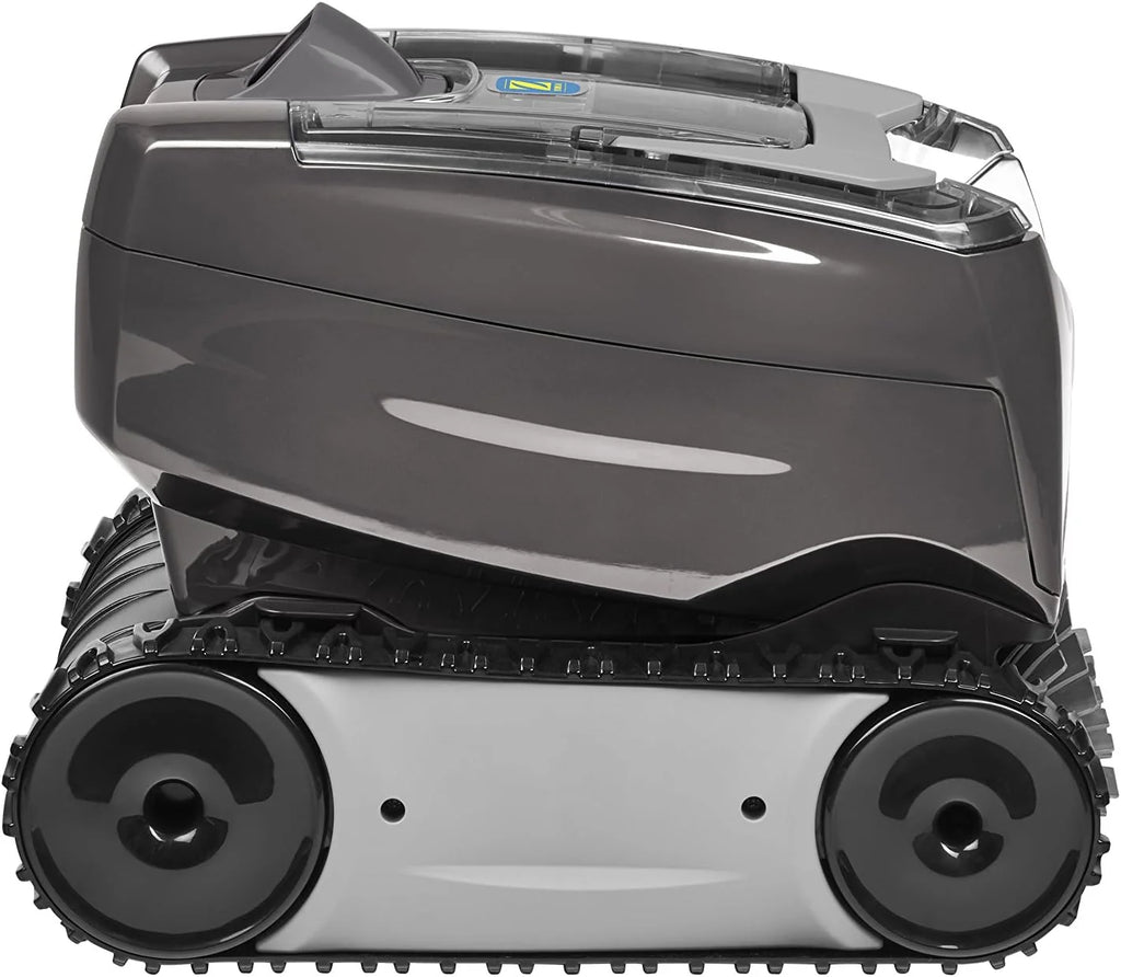 Zodiac Tornax 0T3300 Robô Aspirador Automático de Piscina até 9 x 4 m, limpa fundo e paredes e inclui cabo de 16,5 m, Cinzento