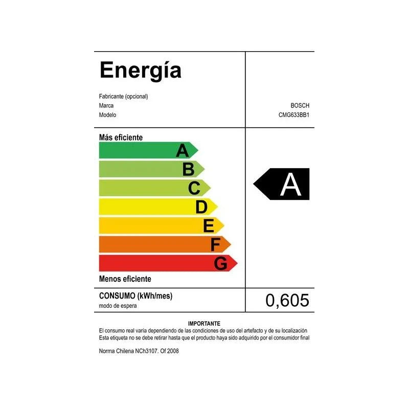 Forno Bosch Cmg633bb1 45cm Preto