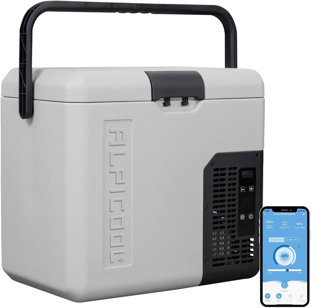 Alpicool KCF15 refrigerador portátil 12 V, freezer elétrico