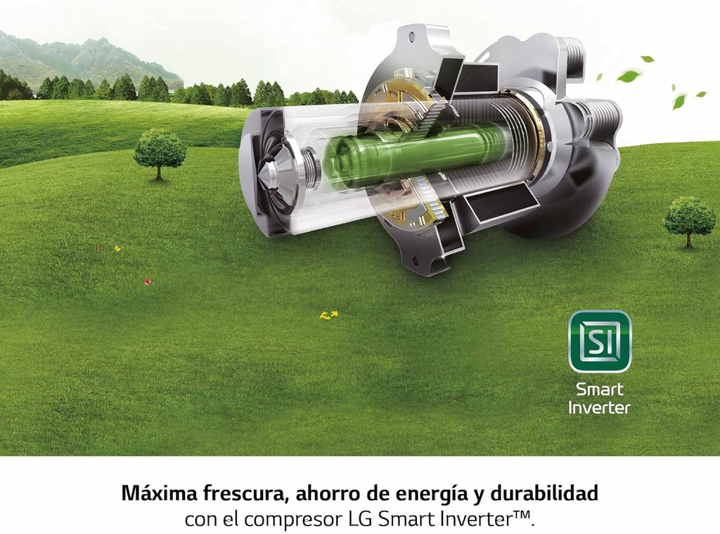 GFT41PZGSZ - Congelador No Frost Total, 1 Porta, Compressor Smart Inverter, 355 L e 186 cm, Congelador Vertical com Função de Congelamento Rápido, Cor Inox