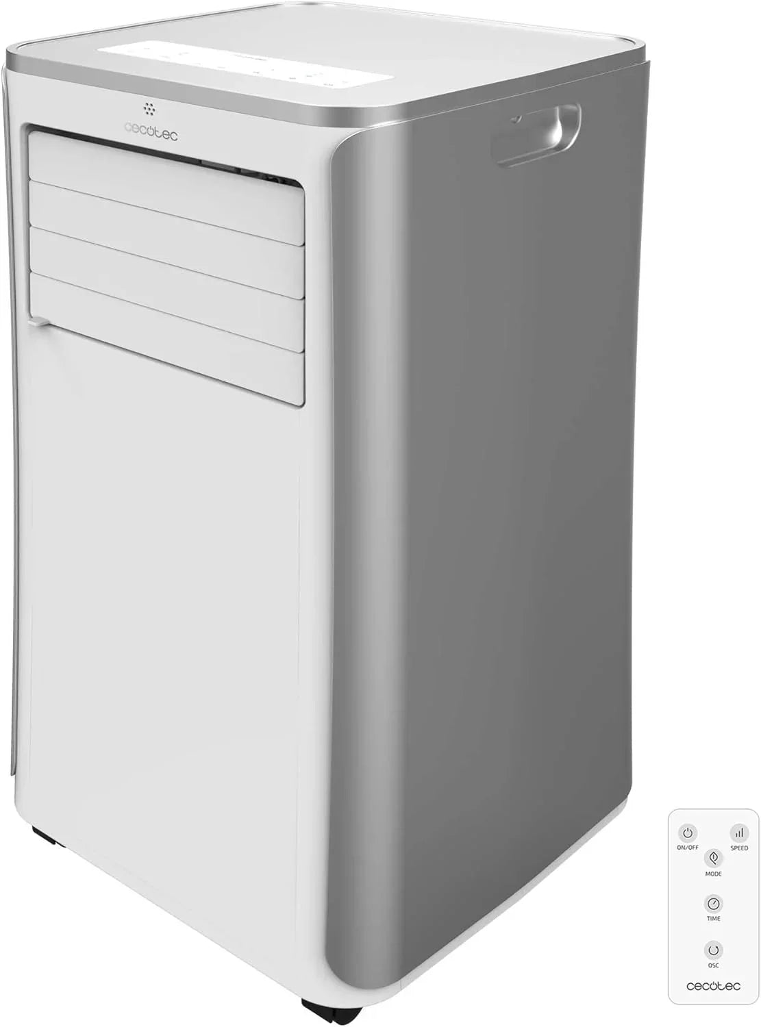 Ar Condicionado Portátil Aquecimento Cecotec ForceClima 9500 Heating Connected com Controlo Remoto, Wifi e Bomba de Calor, 9000 BTU, Display LED, 5 Modos, Cobertura 20-25 m²