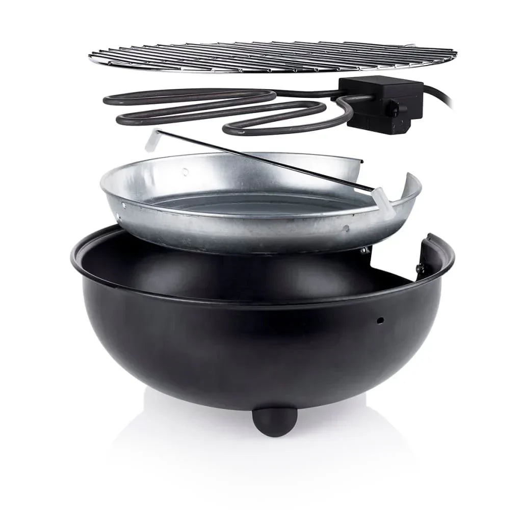 Churrasqueira Elétrica de Mesa Bq-2880 1250 W 30 cm Preta Tristar