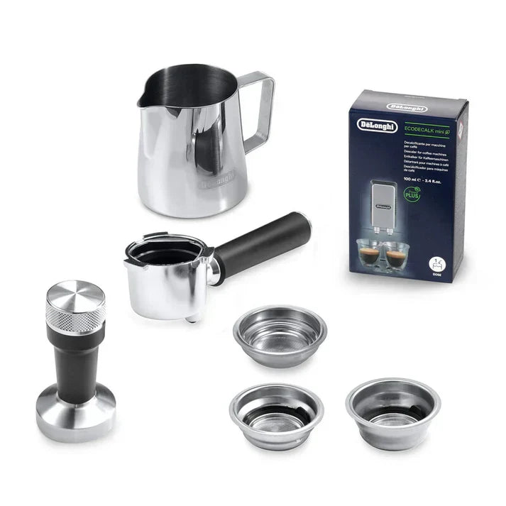 De'Longhi Dedica Arte EC885 - Máquina de café espresso compacta com bocal de vapor profissional e 15 bar de pressão