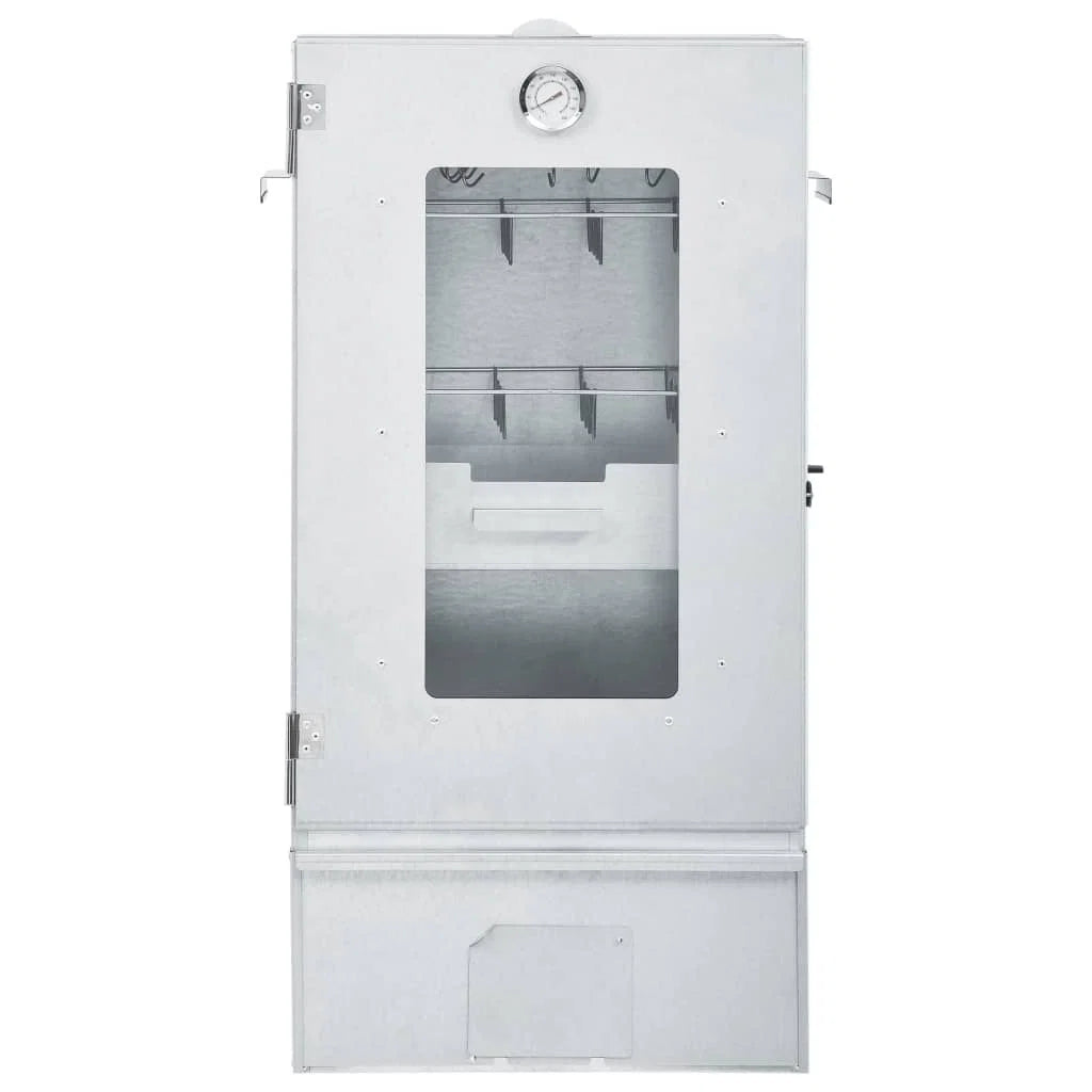 Forno Defumador Churrasqueira 1 Kg De Lascas De Madeira 44,5x29x83 Cm Vidaxl