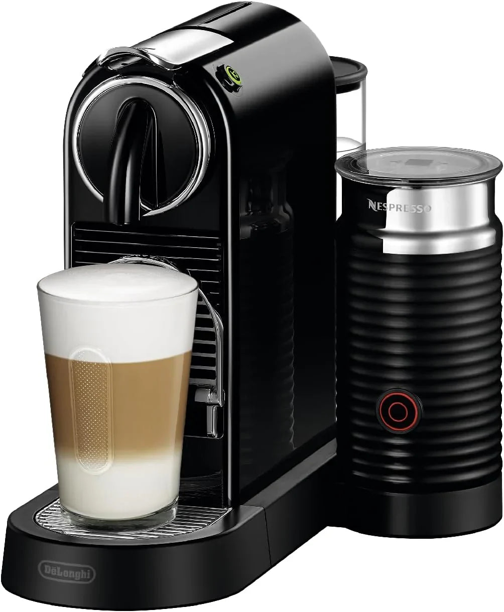 Cafeteira DeLonghi Nespresso Citiz EN267.BAE com cápsulas, sistema de extração especial, 1710 W, 1 L, Plástico, Preto