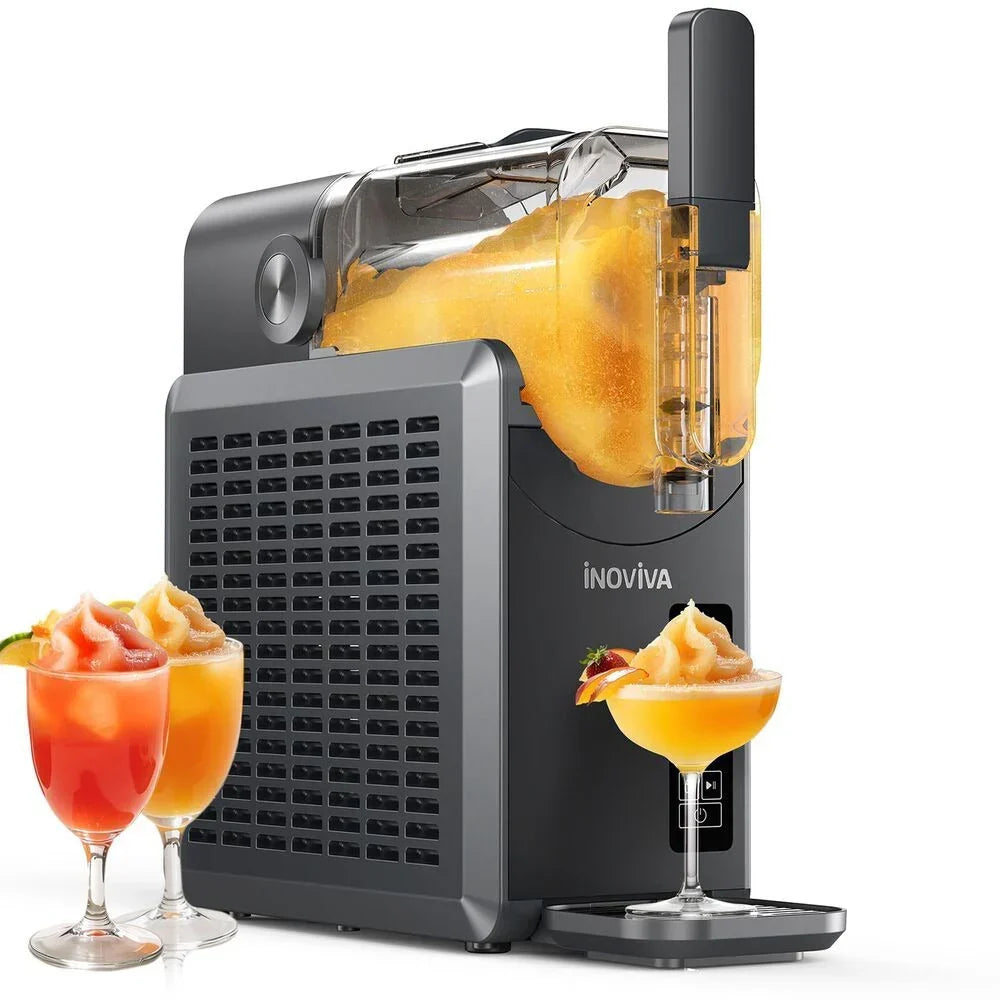 Máquina de Bebidas Congeladas Inoviva Slushie S1.0, 2 L, Cinza