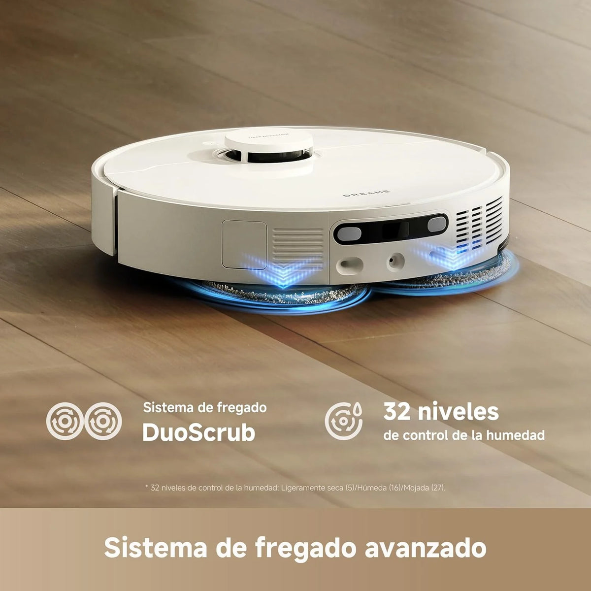 DREAME L10s Ultra Gen 3 Kit Robô Aspirador e Passa Pano, Sucção de 25.000Pa, Escova Lateral e Mopa Extensível, AceClean DryBoard e Autolimpeza Automática da Mopa, Secagem com Ar Quente
