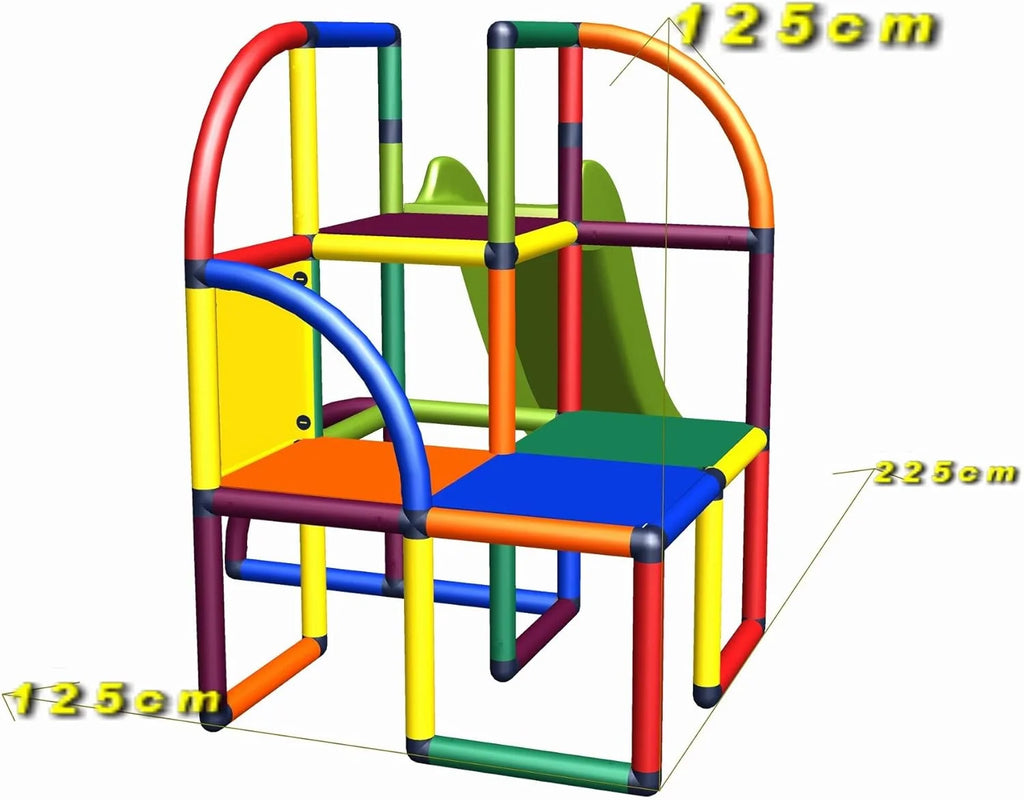 Move And Stic Olaf, Torre de Escalada com Escorregador para Crianças Pequenas, para Quarto Infantil ou Sala de Jogos, Adequado Tanto para Dentro como para Fora de Casa