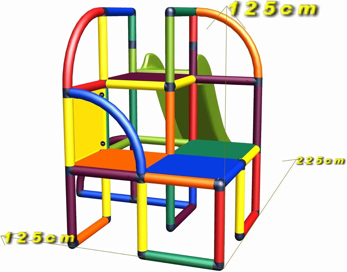 Move And Stic Olaf, Torre de Escalada com Escorregador para Crianças Pequenas, para Quarto Infantil ou Sala de Jogos, Adequado Tanto para Dentro como para Fora de Casa
