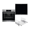 2026 Conjunto de forno elétrico de embutir AEG HC13M40I5R com placa de indução