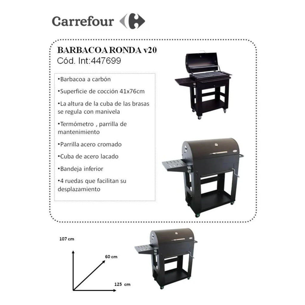 Churrasqueira Mod. Ronda V-2020