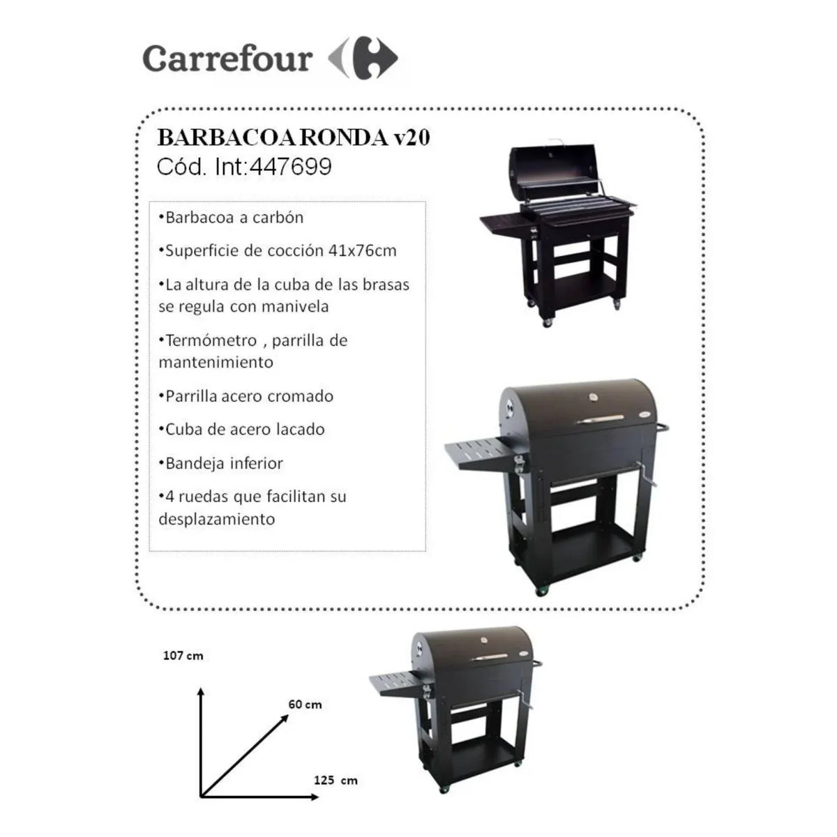 Churrasqueira Mod. Ronda V-2020
