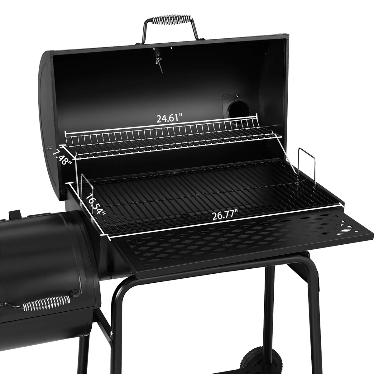 2026 Churrasqueira a Carvão Royal Gourmet CC1830F 30" com Defumador Lateral