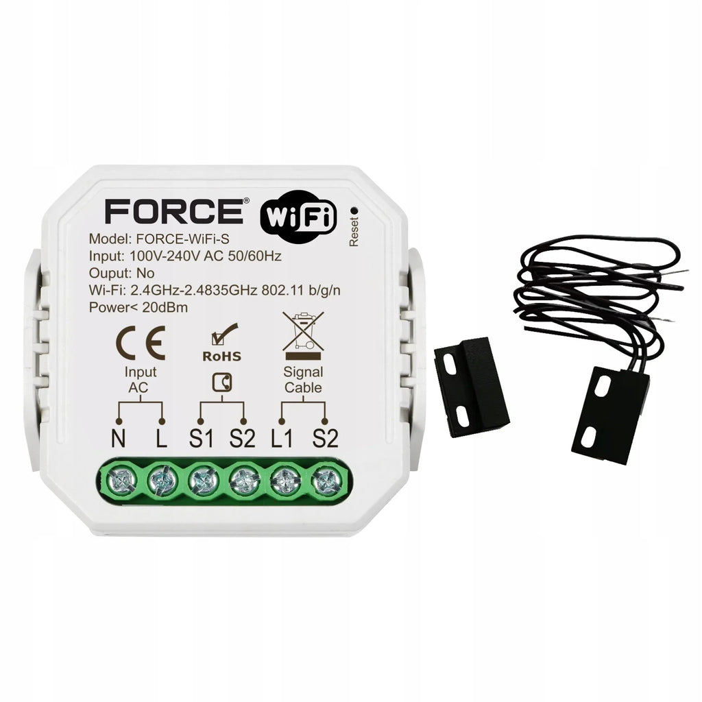 KIT DE PORTÃO BASCULANTE FORCE GT400LS ATÉ 8 M 400 KG CONTROLE WI-FI