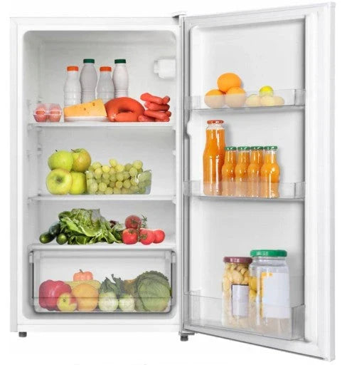 Mini geladeira de bancada para hotel/escritório, 85cm, branca, espaçosa, barata TTR