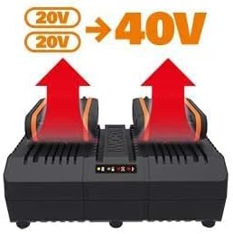 Soprador de Folhas WORX WG584E 40V (220V) 145km/h, 40 V