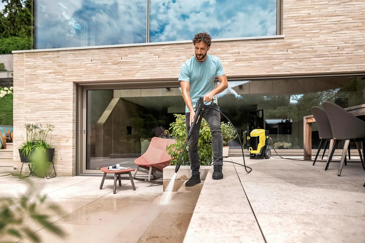 Lavadora de Alta Pressão Kärcher K 7 Premium Smart Control Flex Home, Pressão: 180 bar, Vazão: 600 l/h, Rendimento: 60 m²/h, Filtro de Água, Peso: 18 kg, Mangueira Flex, Lança Multi Jet