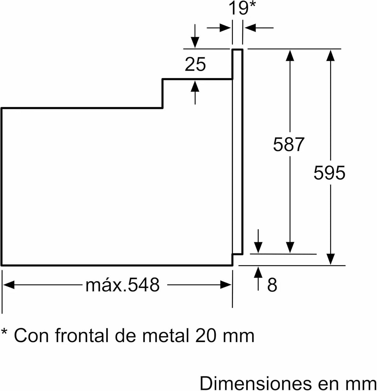 Forno Multifunções Balay, 60 cm de largura, Controlo Comfort, Pré-aquecimento Rápido, 7 funções, Preto/Inox, 3HB2030X0