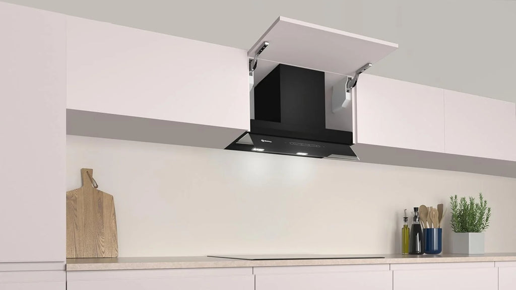 Balay – Coifa Decorativa Integrável, 60 cm de largura, 4 níveis de extração, Instalação em Saída de Fumaça ou Recirculação, Preto, 3BD967GN