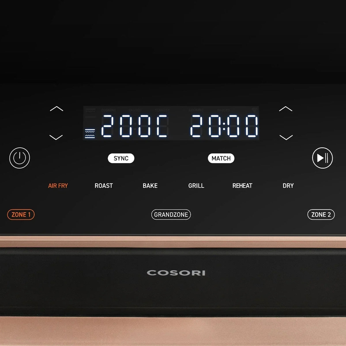Cosori Dualblaze Smart TwinFry Fritadeira de Ar 10L (5L + 5L)