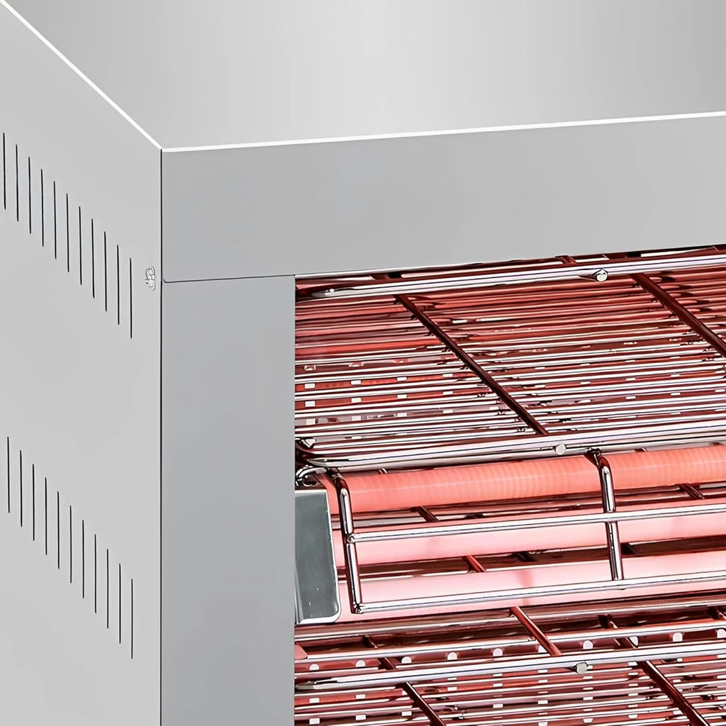 MBH - Torradeira industrial elétrica 2 andares INOX para HOTELARIA. Forno torradeira de pão profissional para bar e restaurante.