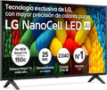 43NANO80A6B - TV 43", 4K NanoCell, Smart TV, LED IA, webOS 25, Processador Potente e Inteligente, Super Upscaling, Dolby Digital Plus, Alexa/Google Assistant, Preto