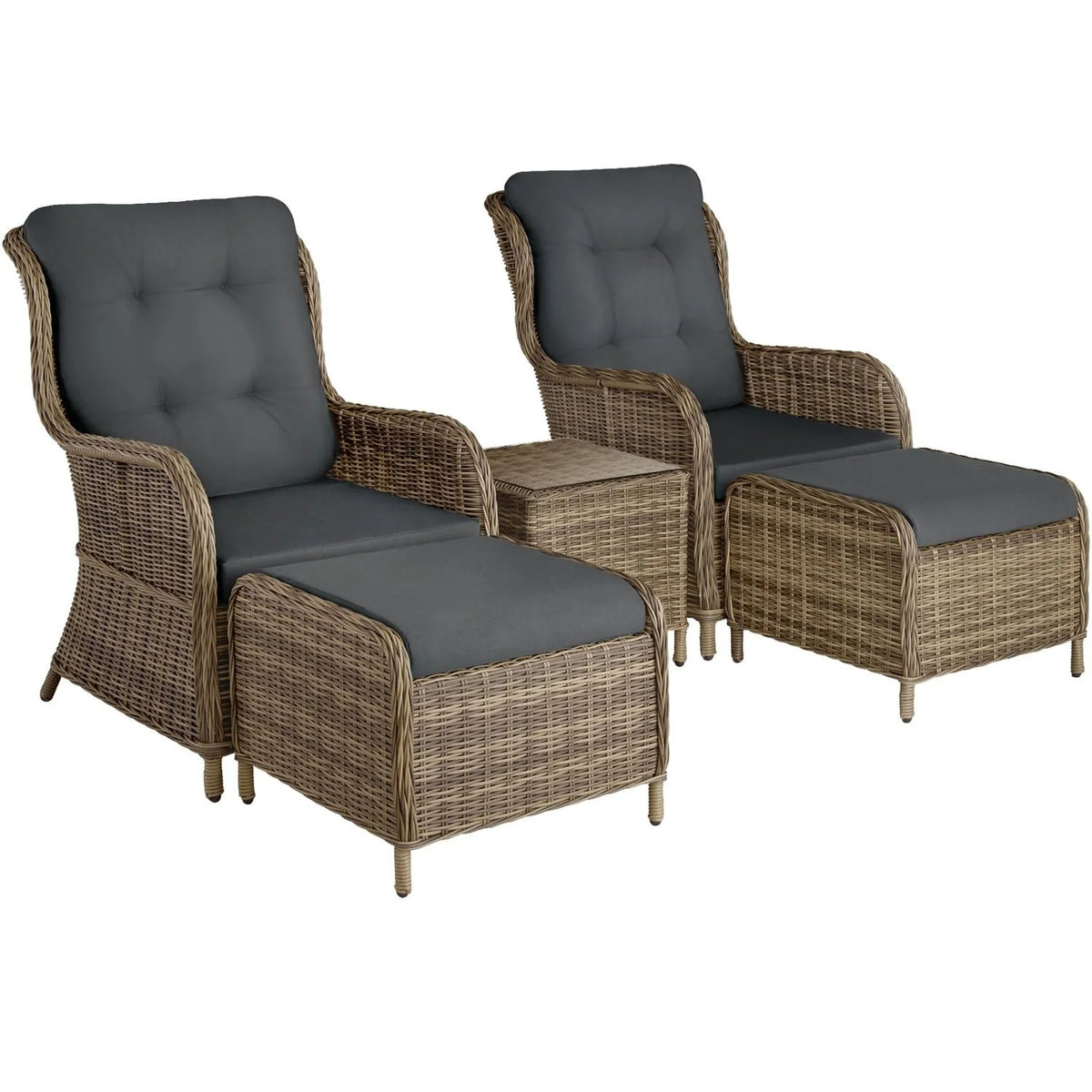 Conjunto de Rattan Benissa - Natural