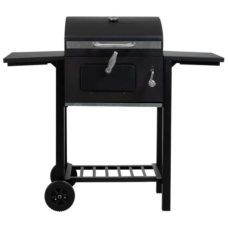 Carrinho de Churrasco de Metal Preto