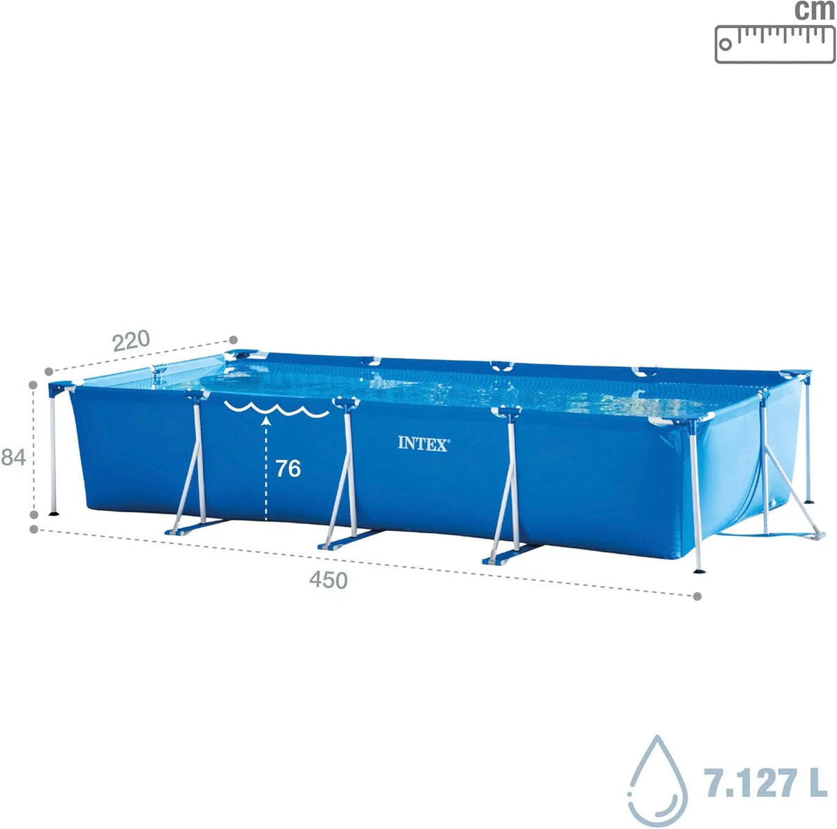 Piscina Retangular de Armação (Estrutura)