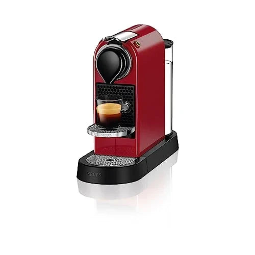 2025 Cafeteira de Cápsulas Krups Nespresso Pixie Redesign | Espresso e Lungo | Estilo industrial | Baixo consumo de energia | Desligamento automático | Bandeja ajustável | Cápsulas recicláveis | Modelo XN306T