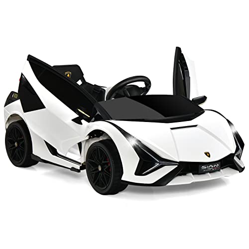 Lamborghini Elétrico Licenciado com Suspensão e Bluetooth