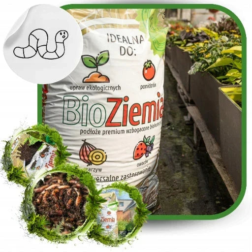 Terra Orgânica BIO Composto 1050L para Tomate Vegetais Mudas PALETE