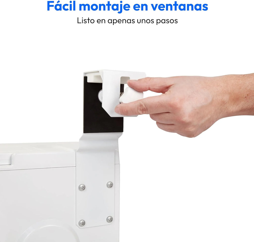MEDION Smart Split Ar Condicionado para Caravana P502 (5000 BTU, 3 em 1, Arrefecimento, Desumidificação, Ventoinha, até 12 m², ideal para caravanas, autocaravanas, Modo Noturno, WiFi, App, MD 37735)