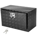 VEVOR Caixa de Ferramentas para Caminhões 914x432x457mm, Caixa de Chassis Inferior, Caixa de Armazenamento de Liga de Alumínio, Montagem Inferior com Trava e Chaves para Reboques, Caminhonetes, Preto