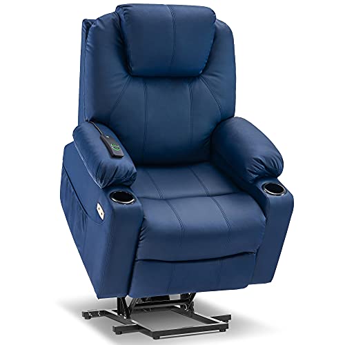 Mcombo Poltrona Reclinável Elétrica com Massagem e Carregamento USB